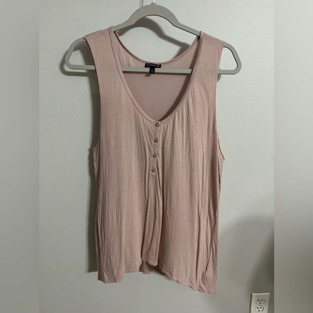 Light pink Express tank top